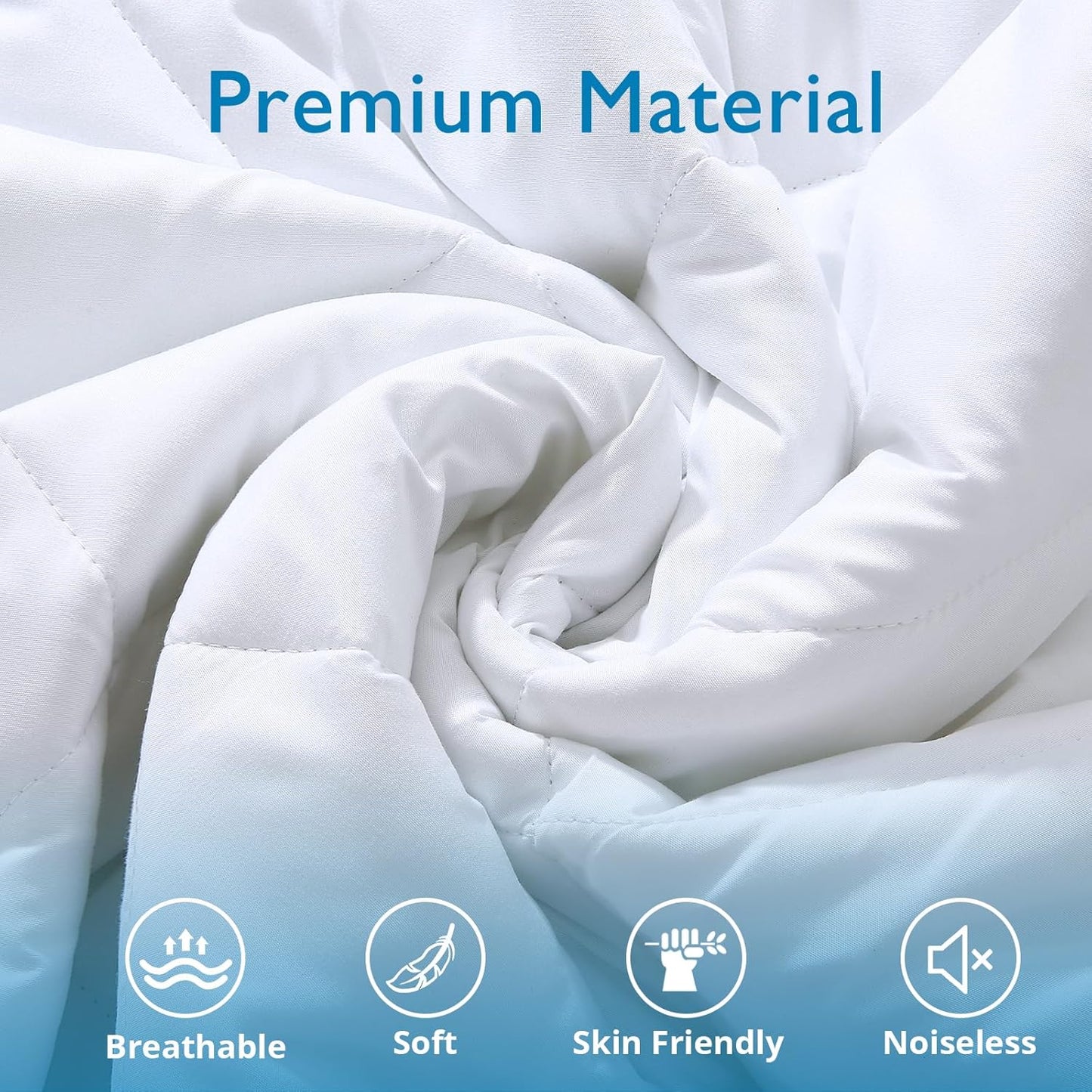 MUXHOMO Full Size Mattress Protector Pad Quilted, 100% Waterproof Mattress Cover Full Size Bed, Cooling and Breathable Mattress Pad Cover, Deep Pocket 8"-21"